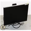 Image 1 : 19" DELL COMPUTER MONITOR WITH POWER CABLE AND