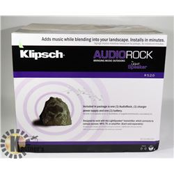 KLIPSCH AUDIO ROCK WITH CHARGER. THIS WORKS WITH