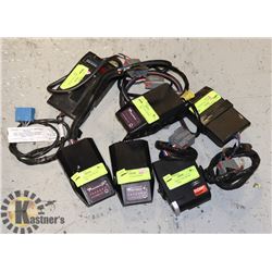 BOX OF AFTERMARKET FORD TRAILER BRAKE CONTROLLERS