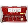 Image 1 : 5 PIECE CONVIVIUM CRYSTAL GLASSES
