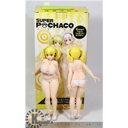 TWO TAITO MASCOT CHARACTER PVC FIGURES