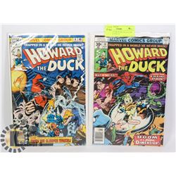 2 HOWARD THE DUCK COLLECTOR COMICS #4 AND 10
