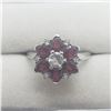 Image 1 : SILVER RUBY(3CT) RING (~SIZE 8.5)