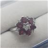 Image 2 : SILVER RUBY(3CT) RING (~SIZE 8.5)