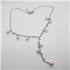 Image 1 : SILVER FRESH WATER PEARL 16-18" 12G NECKLACE