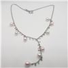 Image 2 : SILVER FRESH WATER PEARL 16-18" 12G NECKLACE