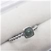 Image 2 : SILVER TOURMALINE RING (~SIZE 8)