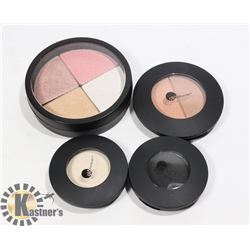 GLO COSMETICS- EYE SHADOW & BLUSH PALETTES (4)