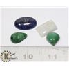 Image 1 : #156-MOONSTONE/ LAPIZ LAZULI/ EMERALD 61.20ct