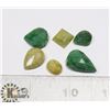 Image 1 : #164-EMERALD/ YELLOW SAPPHIRE 65.05ct
