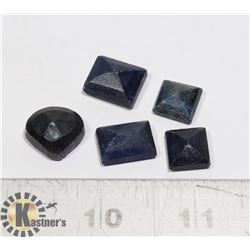 #176-BLUE SAPPHIRE GEMSTONE 79.0ct