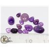 Image 1 : #192-PURPLE AMETHYST GEMSTONE 52.55ct