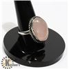 Image 1 : #116-ROSE QUARTZ RING SIZE 8
