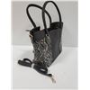 Image 2 : NEW HI JEANS BLACK CROC DESIGN LADIES  TOTE