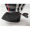 Image 3 : NEW BLACK PLAID 2 IN ONE PURSE WITH