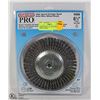 Image 1 : OBSORN PRO 6 1/2" KNOT WIRE WHEEL BRUSH