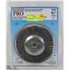 Image 1 : OBSORN PRO 6 1/2" KNOT WIRE WHEEL BRUSH