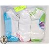 Image 1 : 3PK LADIES ANKLE SOCKS