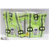 Image 1 : LOT OF 2 NEW ADJUSTABLE HI-VIS SAFETY BELT