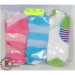 3PK LADIES ANKLE SOCKS