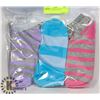 Image 1 : 3PK LADIES ANKLE SOCKS