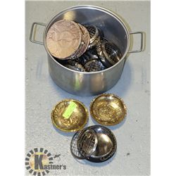 INCENSE BURNERS & BRASS ASHTRAYS