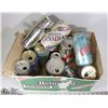 Image 1 : BOX OF 15 COLLECTIBLE BEER CANS