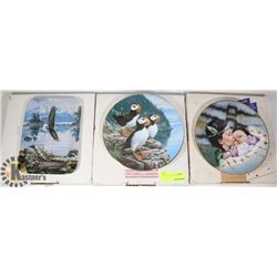 LOT OF THREE COLLECTOR PLATES
