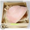 Image 1 : VINTAGE/ANTIQUE PINK WEDDING HAT IN ORIGINAL BOX
