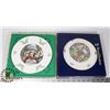 Image 1 : TWO ROYAL DOULTON COLLECTIBLE PLATES