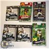 Image 1 : LOT OF 6 ASSORTED NFL ACTION FIGURES MCFARLANE IN