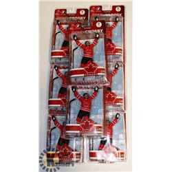 LOT OF 8 ASSORTED NHL ACTION FIGURES CROSBY