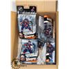 Image 1 : LOT OF 4 JOHN TAVARES NHL FIGURES MCFARLANE