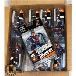 CASE LOT OF 8 JOHN TAVARES NHL ACTION FIGURES