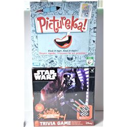 3)  LOT OF 2 FACTORY SEALED GAMES:  STAR