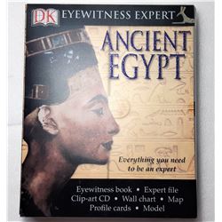 1)  ANCIENT EGYPT WITH EYEWITNESS BOOK,