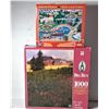 Image 1 : 5)  LOT OF 2 FACTORY SEALED PUZZLES: