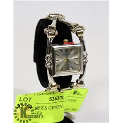 NEW LADIES GENEVA GOLD-TONE DESIGNER