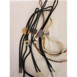 LOT OF 6 WESTERN NECKTIES