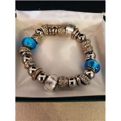 PANDORA STYLE STAINLESS BRACELET