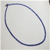 Image 3 : SILVER TANZANITE(33CT)(33CT)  NECKLACE