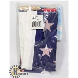 NEW 54" X 27" AMERICAN FLAG