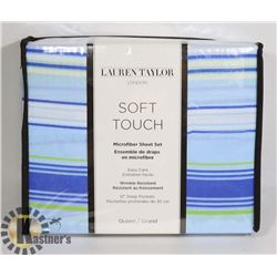 NEW QUEEN SIZE MICROFIBER SHEET SET
