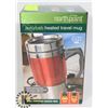 Image 1 : NEW AUTO 12V/ USB HEATED TRAVEL MUG