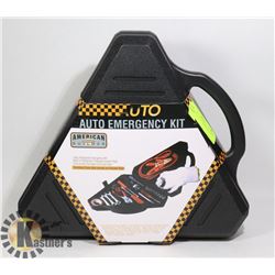 NEW 33PC AUTO EMERGENCY KIT