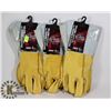 Image 1 : LOT OF 3 BOB DALE WELDING UTILITY SERIES GLOVES