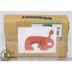 BOX OF 10 PANDUIT BREAKER LOCKOUT