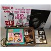 Image 1 : FLAT OF ASSORTED ELVIS PRESLEY MEMORABILIA