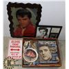 Image 1 : FLAT OF ASSORTED ELVIS PRESLEY MEMORABILIA