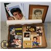 Image 1 : FLAT OF ASSORTED ELVIS PRESLEY MEMORABILIA